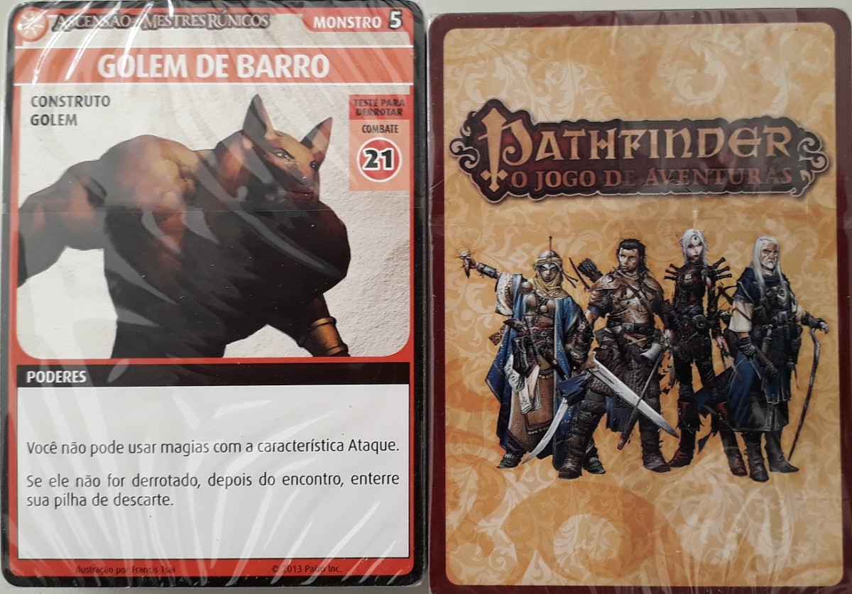 Pathfinder Batalha Cortes Profundos Jogo De Tabuleiro Miniaturas